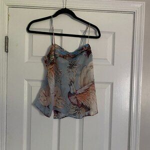 Vintage Fausto Puglisi Silk Tank Top